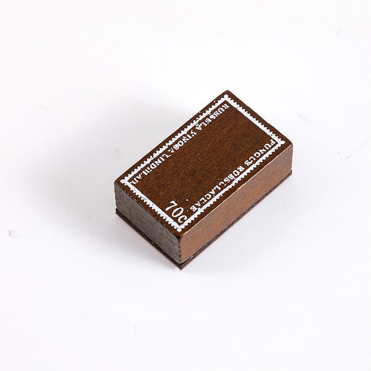 Vintage Wooden Rubber Stamps