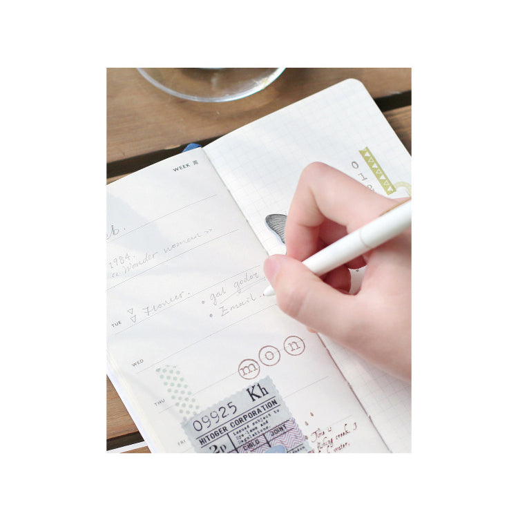 NOTE FOR Vintage Slim Weekly Planner