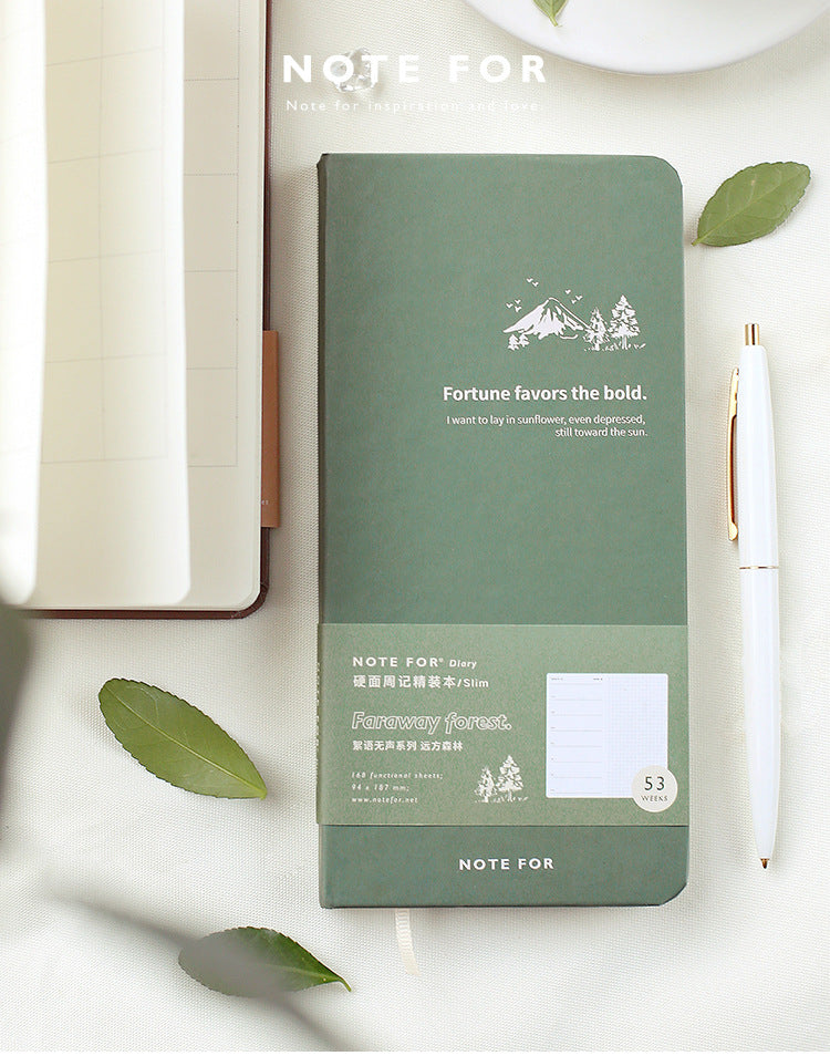 NOTE FOR Vintage Slim Weekly Planner