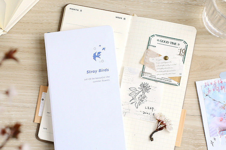 NOTE FOR Vintage Slim Weekly Planner