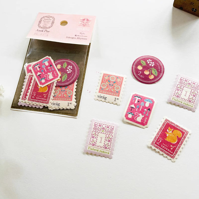 Antik Piac - Pink Squirrel Flake Seal