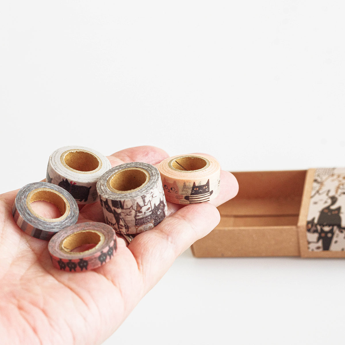 Shinzi Katoh Petit Washi Tape // Mini Cats