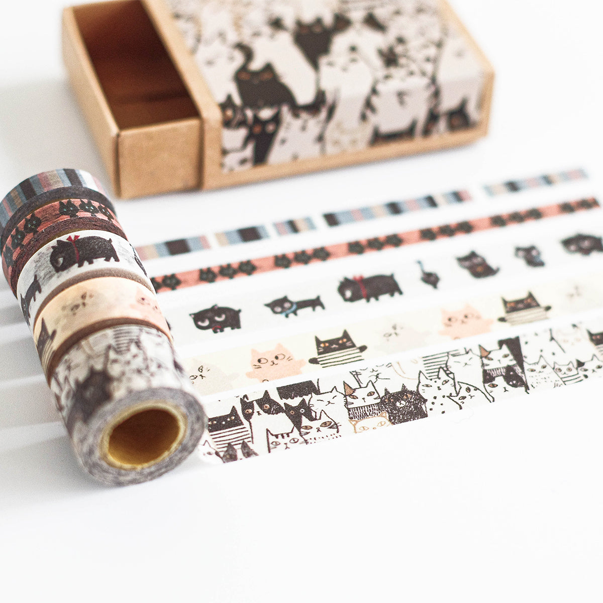 Shinzi Katoh Petit Washi Tape // Mini Cats